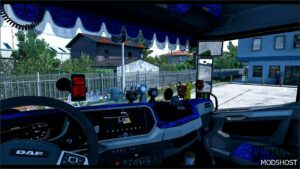 ETS2 DAF Part Mod: Interior Addons DAF Xf/Xg V1.4 1.50 (Image #3)