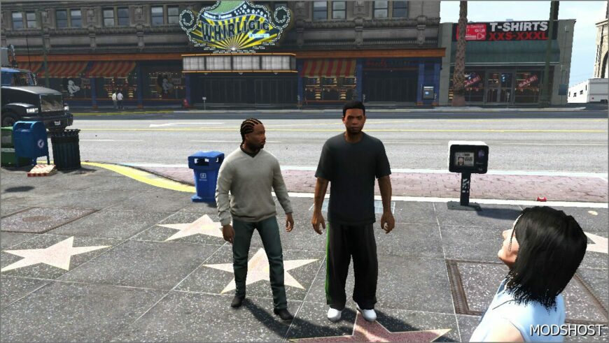 GTA 5 Player Mod: Taller Lamar Davis V1.1 (Featured)