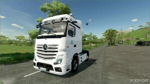 FS22 Truck Mod: Mercedes Actros 2022 Rautureau Group (Featured)