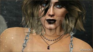 GTA 5 Player Mod: Juliet Necklace for MP Female (Image #2)