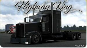 ATS Kenworth Truck Mod: Highway King W900 V1.2 (Featured)