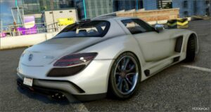 GTA 5 Vehicle Mod: Mercedes SLS FAB Design (Image #4)