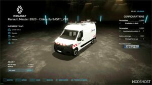 FS22 Renault Vehicle Mod: Master IV Edf-Enr (Image #3)