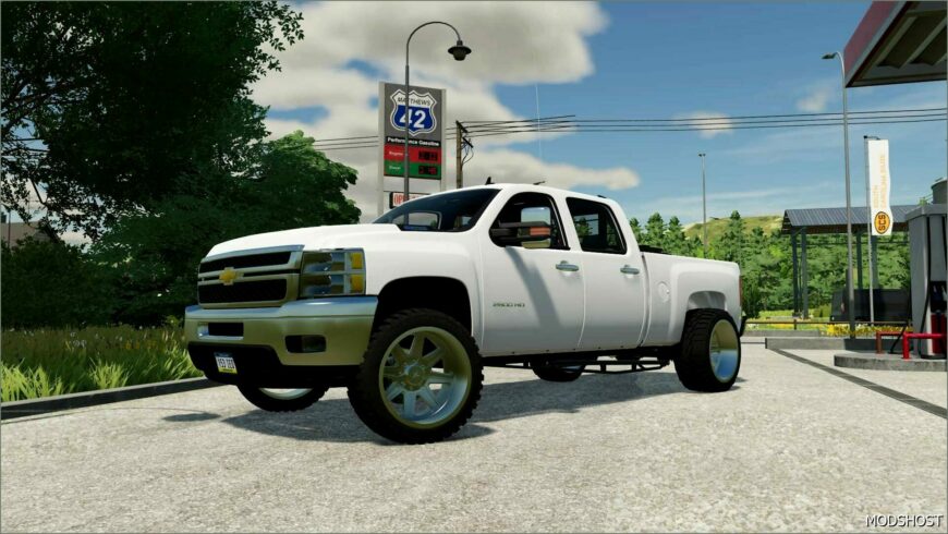 FS22 Chevy Car Mod: 2011 Chevy Silverado 2500 LTZ (Featured)