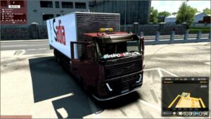 ETS2 Volvo Mod: FM Delivery Truck with Load Animation Desbloqueado 1.50 (Featured)