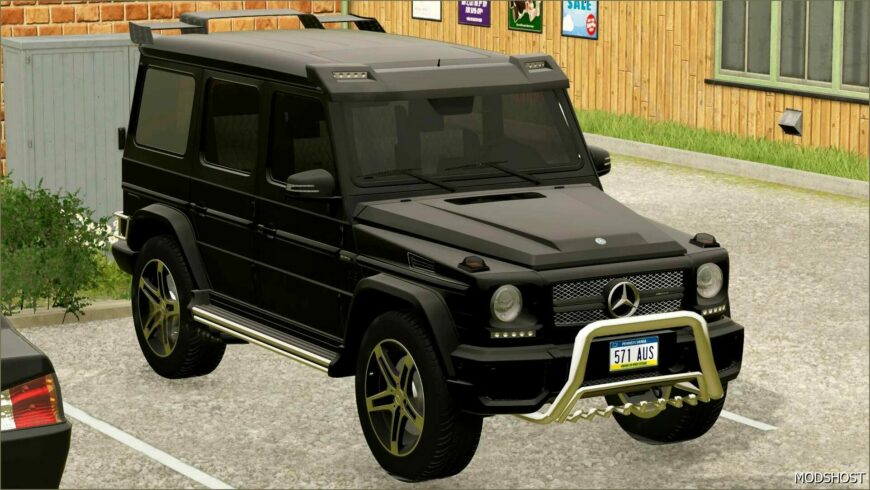 FS22 Mercedes-Benz Car Mod: Mercedes Benz G65 AMG V1.1 (Featured)