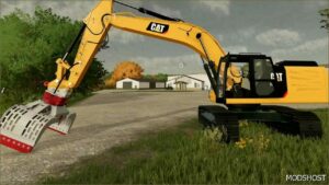 FS22 Caterpillar Forklift Mod: CAT 336F (Image #2)