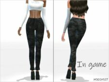 Sims 4 Female Clothes Mod: Althea Pants (Image #2)