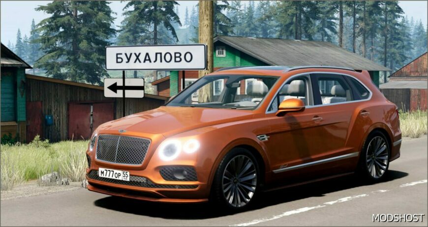 BeamNG Bentley Car Mod: Bentayga (Fixed) by Eze mods 0.32 (Featured)