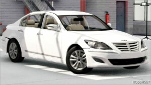 BeamNG Genesis Car Mod: Hyundai Genesis 2014 0.32 (Featured)