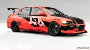 BeamNG Mitsubishi Car Mod: Lancer Evolution 7-8-9 0.32 (Image #2)