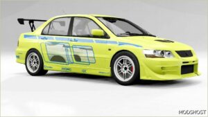 BeamNG Mitsubishi Car Mod: Lancer Evolution 7-8-9 0.32 (Image #3)