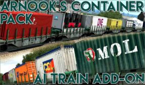 ETS2 Trailer Mod: Arnook’s Container Pack Update 9/6/24 V18 (Image #2)