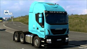 ETS2 Iveco Mod: Skin Maersk Iveco Hi-Way 27 08 2024 2.0 1.51 (Featured)