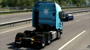 ETS2 Iveco Mod: Skin Maersk Iveco Hi-Way 27 08 2024 2.0 1.51 (Image #7)