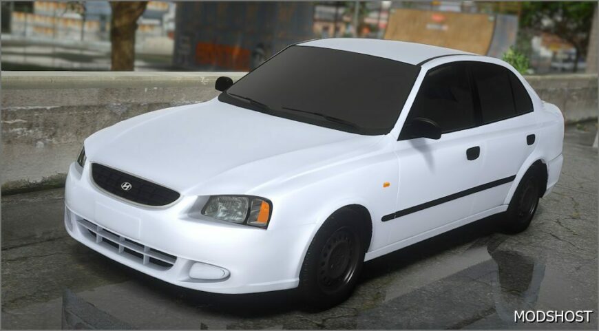 GTA 5 Hyundai Vehicle Mod: Accent 2002 Add-On / Fivem (Featured)