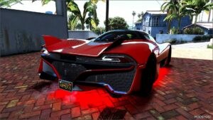 GTA 5 Vehicle Mod: SSC Tuatara Add-On (Image #4)