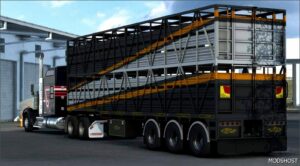 ATS Livestock Trailer Mod: KSW Aussie Byrne Livestock 1.50 (Featured)