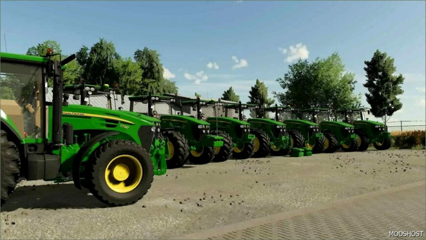 FS22 John Deere Tractor Mod: 7×30 Edited V3.0 (Featured)