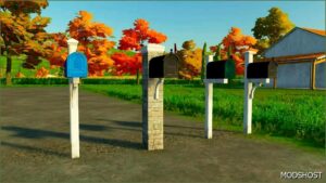 FS22 Placeable Mod: Mailboxes (Image #2)