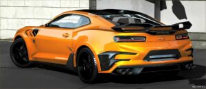 GTA 5 Chevrolet Vehicle Mod: Camaro Bumblebee 2018 (Image #2)