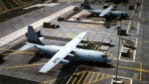 GTA 5 Aircraft Mod: C-130J-30 Super Hercules USA, Germany, Canada Add-On | Lods (Image #6)