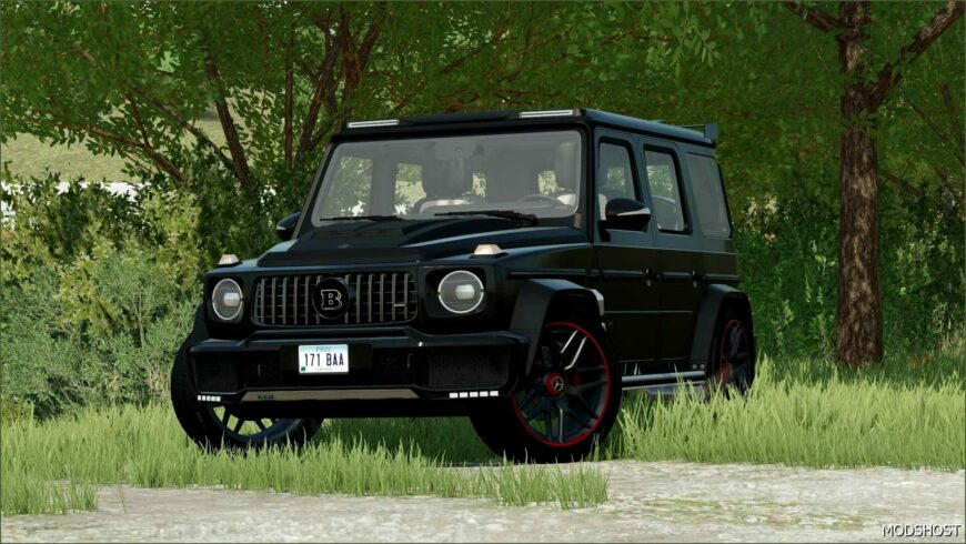 FS22 Mercedes-Benz Car Mod: Brabus G800 V1.1 (Featured)