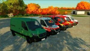 FS22 Mercedes-Benz Vehicle Mod: 2018 Mercedes-Benz Sprinter Pack (Image #2)