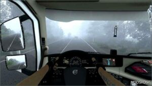 ETS2 Rain Weather Mod: Cold Rain V0.42 (Image #2)