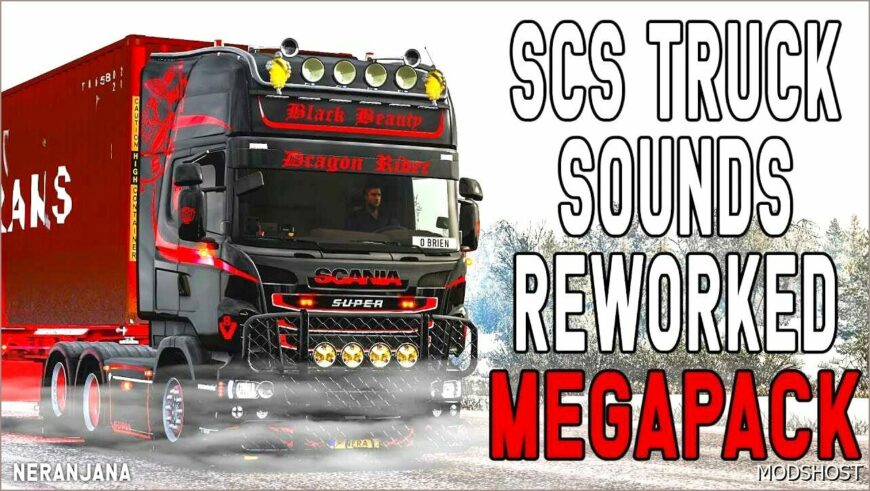 ETS2 Mod: SCS Truck Sound Rework Megapack V10.0 (Featured)