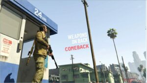 GTA 5 Script Mod: Weapons on Back – Comeback V1.1 (Image #5)