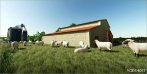 FS22 Placeable Mod: OLD Stone Building and Sheep Barn (Image #5)