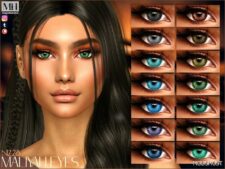 Sims 4 Mod: Maliyah Eyes N228 (Featured)