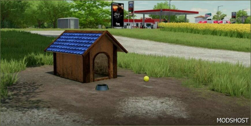 FS22 Placeable Mod: Fancy Doghouse (Featured)