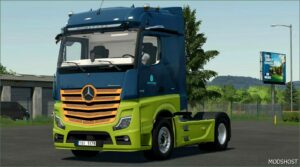 FS22 Mercedes-Benz Mod: 2020 Mercedes Benz Actros MP5 Truck (Image #2)