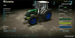 FS22 Tractor Mod: Armatrac 1104 Rust Edition 1.2 (Featured)