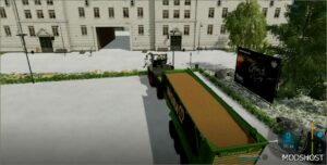 FS22 Krone Trailer Mod: TX 560 D Rust Edition V1.1 (Featured)