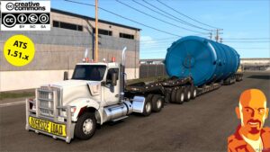 ATS Kenworth Truck Mod: W990 LITE 1.50-1.51 (Image #2)