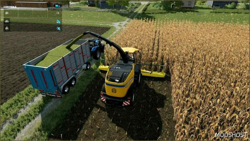 FS22 Implement Mod: Pipe Control for Forage Harvesters V1.4 (Featured)