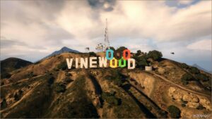 GTA 5 Map Mod: Vinewood JO 2028 Sign V1.1 (Featured)