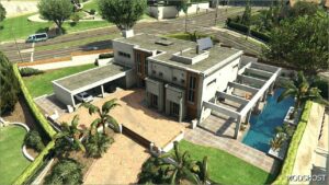 GTA 5 Map Mod: MLO GJ’S Mansion Add-On SP / Fivem V1.2 (Image #4)