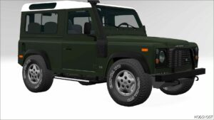 BeamNG Land Rover Car Mod: Defender 1990 V1.2 0.32 (Image #3)