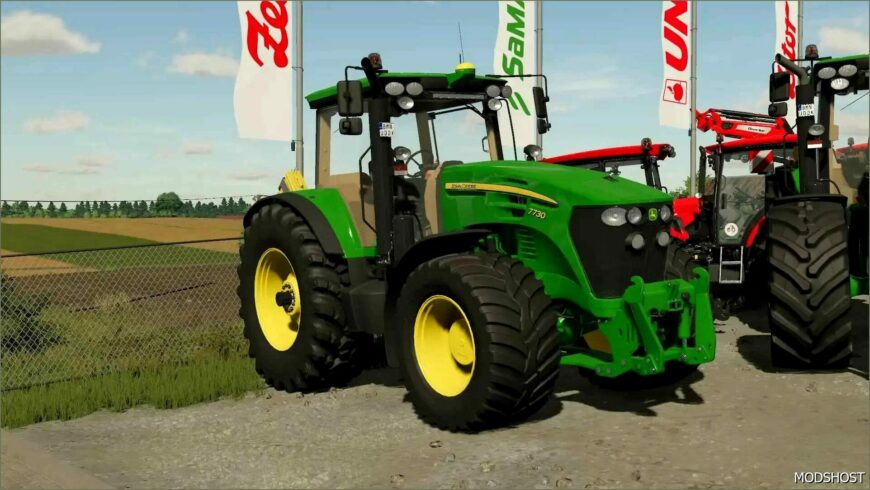 FS22 John Deere Tractor Mod: 7×30 Edited V4.0 (Featured)