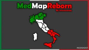 ETS2 Mod: Medmap Reborn 1.51 (Featured)