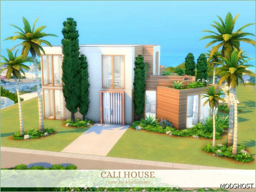 Sims 4 Mod: Cali House (Featured)