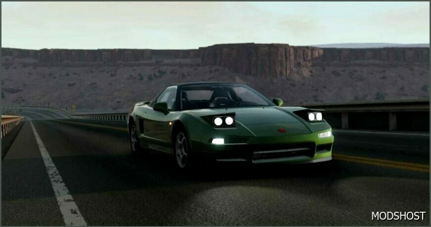 BeamNG Honda Car Mod: NSX V2.1 0.32 (Featured)