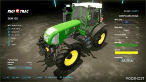 FS22 Tractor Mod: Rigitrac SKH150 Rust Edition (Featured)