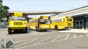 GTA 5 Vehicle Mod: 2006 IC RE300 School Bus Add-On | ELS (Image #3)