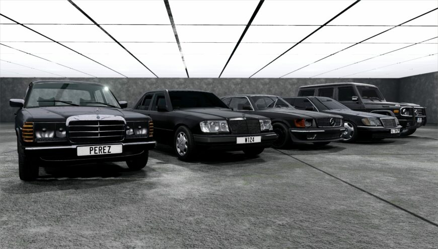 BeamNG Mercedes-Benz Car Mod: 💎 Mercedes-Benz Pack (90s-00s Edition) BMP 0.32 (Featured)