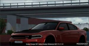 ETS2 Dodge Car Mod: Charger SRT Hellcat Redeye Widebody 2021 V1.2 (Image #3)